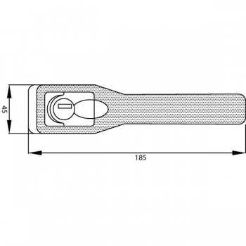 Maniglia Esterna Portiera DX Trattore Fiat 140.90-180.90-Riferimento Originale 5108392