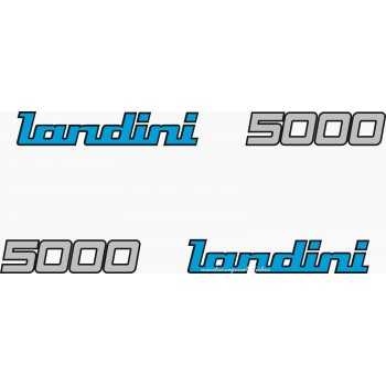 Serie Decalcomania-Adesivi Per Trattore Landini 5000