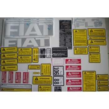 Serie Decalcomania-Adesivi Per Fiat Allis FL 8