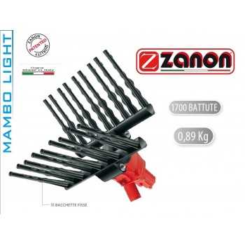 Abbacchiatore ZANON Mambo Light-0.89Kg-1700Battute-9+9 Bacchette Fisse..