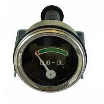 Manometro Pressione Olio Trattore Fiat 605C-Riferimento Originale 4058426-1/8" Conico-Ø 52mm