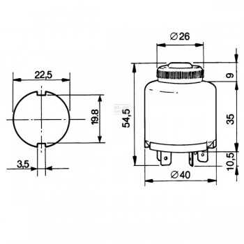 Quadro Avviamento Trattore Landini-Massey Ferguson 6500-Riferimento Originale 3305189M92-COBO