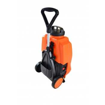 Pompa a Spalla a Batteria-12V 8AH-16Lt-5.4Kg-Lancia Telescopica-Trolley-Doppio Uso