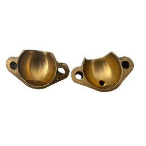 Coppia Semigusci In Bronzo Motofalciatrice-Falciatrice BCS 622-Riferimento Originale 593030071