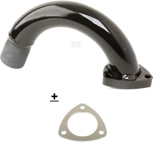 Collettore Scarico Marmitta Trattore Fiat 250-350-Riferimento Originale 5101206-Curvato a U-Gomito