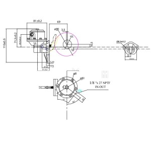 Pompa Gasolio a Membrana Trattore John Deere 2120-2140-Riferimento Originale AR92777-Adattabile