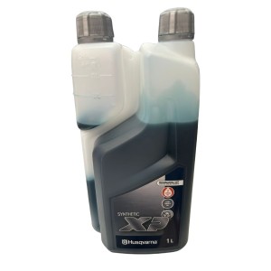 Olio Miscela Husqvarna XP 100% Sintetico-2T-1 Lt-Motosega-Decespugliatore-Con Dosatore