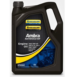 Olio Motore 15W40 Ambra Master Gold-Petronas-Latta 5 Lt-Trattori-Macchine Agricole