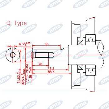 Motore Benzina 4T AMA G390F-13HP-389cc-31Kg-Albero Orizzontale Cilindrico Ø 25,4