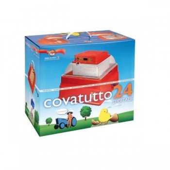 Incubatrice Uova Novital 24 Digitale-Manuale-Resistenza 60 W-Covatutto-Gallina-Quaglia ecc