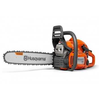 Motosega Husqvarna 445II 45.77cm³-2.1kw-4.9kg-barra 38cm-Semiprofessionale