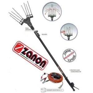 Abbacchiatore Olive Zanon Karbonium Evo 33V AL300/K, Peso 2.5 Kg, Cavo 15 MT, 210 MT a 340 MT