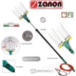 Abbacchiatore Olive Zanon Falcon 12V AL300/F, Peso 2.5 Kg, Cavo 12 MT, Asta Telescopica 210 MT a 340 MT, Made In Italy