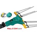 Abbacchiatore Olive Zanon Falcon 12V AL300/F, Peso 2.5 Kg, Cavo 12 MT, Asta Telescopica 210 MT a 340 MT, Made In Italy