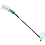 Abbacchiatore Olive Zanon Falcon 12V AL300/F, Peso 2.5 Kg, Cavo 12 MT, Asta Telescopica 210 MT a 340 MT, Made In Italy