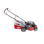 Rasaerba a Spinta AMA NRS 465T – Tagliaerba a Scoppio 146 cc con Taglio 46 cm, Raccolta 60 L e Funzione Mulching