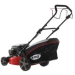 Rasaerba a Trazione AMA TRX 465 – Tagliaerba a Scoppio 145 cc con Taglio 46 cm, Cesto 65 L e Sistema 4 in 1 Mulching e Scarico Laterale