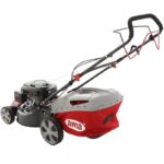 Rasaerba a Trazione AMA NRT 52X – Tagliaerba a Scoppio 196 cc OHV con Taglio 52 cm, Cesto Raccolta 60 L e Sistema Mulching 4-in-1