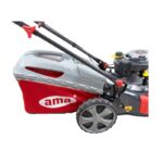 Rasaerba a Spinta AMA NRS 465T – Tagliaerba a Scoppio 146 cc con Taglio 46 cm, Raccolta 60 L e Funzione Mulching