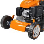 Rasaerba a Spinta Oleo-Mac G 44 PK Comfort Plus – Tagliaerba a Scoppio 139 cc con Taglio 41 cm, Cesto Raccolta 70 L e Motore Emak OHV per Giardino