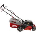Rasaerba a Trazione AMA NRT 465 – Tagliaerba a Scoppio 146 cc OHV con Taglio 46 cm, Cesto Raccolta 60 L e Sistema Mulching 4-in-1
