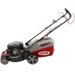 Rasaerba a Trazione AMA NRT 465 – Tagliaerba a Scoppio 146 cc OHV con Taglio 46 cm, Cesto Raccolta 60 L e Sistema Mulching 4-in-1