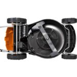 Rasaerba a Spinta Oleo-Mac G 48 PK Comfort Plus – Tagliaerba a Scoppio 139 cc con Taglio 46 cm, Cesto 70 L e Scocca in Acciaio