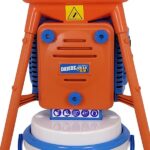 Molino Elettrico Davide 4 V-Novital-550 W-0.75 Hp-230V-13 Kg-Per Macinare Mais-Segale