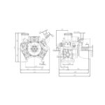 Pompa a Membrana Annovi Reverberi AR 503 SP – Pompa Media Pressione 3 Membrane 54,1 l/min 40 Bar per Atomizzatori e Irrorazione Agricola (Cod. 501)
