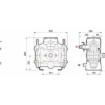 Pompa A Membrana Bassa Pressione Comet BP60K-20Bar-9.8Kg-58Lt/Min..