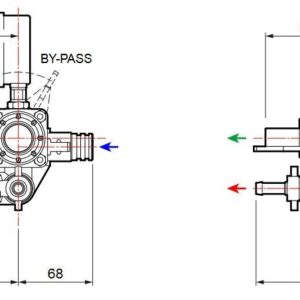 Gruppo Comando Comet GCP 3V-40bar-Portata 100Lt/Min-Per Comet APS51-APS145