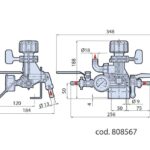 Gruppo Comando GR30-Annovi Reverberi-25 Bar-1.2 Kg-Portata 40 Lt/1'-Per AR252