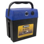 Elettrificatore AMA B 400 Alimentazione 9/12 Volt-Energia 0,4/0,6 Joule-Lunghezza Recinto 3/4 Km