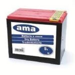 Batteria Recinto Elettrico A Secco 9V 55 AH-Durata 5.000 Ore-Pila-17x11,5x11,5 mm