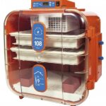 Incubatrice Uova Novital 108 Digitale-Manuale-Resistenza 60+90 W-Covatutto-Gallina-Quaglia ecc