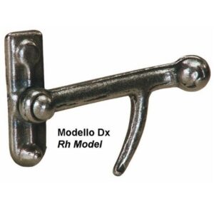 Chiusura a Palla Leggerissima Ø12 mm-Destra-In Acciaio-Per Rimorchi-Carreli