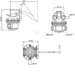 Pompa Gasolio Trattore Fiat, Agrifull Serie 55, 80, 90-Riferimento 4757884-Adattabile