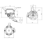 Pompa Gasolio Trattore Landini, Massey Ferguson, Ford 2000, 3000, 8000-Riferimento 2641478-Adattabile