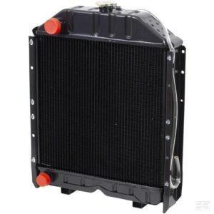 Radiatore In Rame Trattore Fiat 650, 750-Riferimento Originale 4950225-465 mm x 640 mm x 105 mm-A 4 File