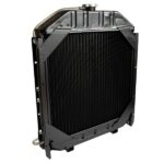 Radiatore in Rame Trattore Fiat Serie Oro-640-605C-Riferimento Originale 4973345-510 mm x 680 mm x 80 mm