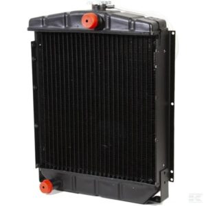 Radiatore In Rame Trattore Fiat 315-415-Riferimento Originale 588156-A 4 File-452 mm x 426 mm x 53 mm