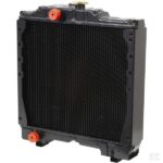 Radiatore In Rame Trattore New Holland, Fiat, Ford L60-85-Riferimento Originale 5169275-A 4 File-555 mm x 615 mm x 105 mm