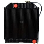 Radiatore In Rame Trattore Ford 2000-3000-Riferimento Originale 81875325-A 4 File-450 mm x 410 mm x 59 mm