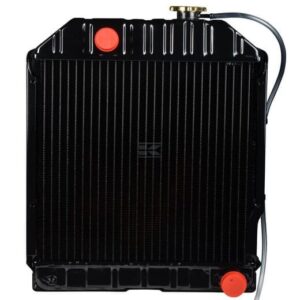 Radiatore In Rame Trattore Ford 2000-3000-Riferimento Originale 81875325-A 4 File-450 mm x 410 mm x 59 mm