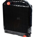 Radiatore In Rame Trattore Ford 2000-3000-Riferimento Originale 81875325-A 4 File-450 mm x 410 mm x 59 mm