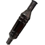 Marmitta Trattore Fiat Agrifull Ø 46 mm Tipo Corto con Parapioggia H 490 mm – Silenziatore Compatibile Serie Oro e Cingolati 455C, 505C, 605C, Riferimento 580710