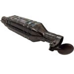 Marmitta Trattore Fiat Agrifull Ø 46 mm Tipo Corto con Parapioggia H 490 mm – Silenziatore Compatibile Serie Oro e Cingolati 455C, 505C, 605C, Riferimento 580710