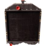 Radiatore In Rame Trattore Landini, Massey Ferguson Serie 30-Riferimento Originale 3666234M91-A 5 File-470mm x 660mm x 110 mm