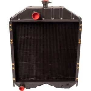 Radiatore In Rame Trattore Landini, Massey Ferguson Serie 30-Riferimento Originale 3666234M91-A 5 File-470mm x 660mm x 110 mm