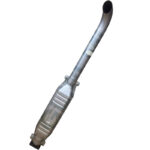 Marmitta Trattore Fiat Ø 60 mm Altezza 1120 mm – Silenziatore con Flangia 4 Fori Interasse 70 mm AD8, FL10, 80C, 90C, Riferimento 4981139